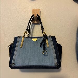 Denim Coach Bag